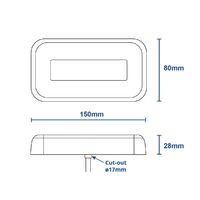 Narva Model 37 Plug & Play LED Trailer Light Twin Pack