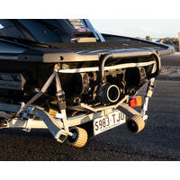 Tie-Down Ratchet Stainless Steel 200kg 1.8m x 25mm Pair