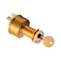 Switch - Ignition Brass12v