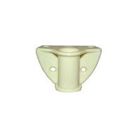 Rowlock Ivory Nylon Side Mount Plate (Pair)