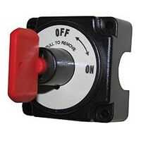 Mini Battery Isolator Switch with Removable Key