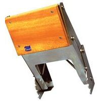 Outboard Motor Bracket S/S -Vertical Mount Adjust.