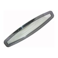 Beckson Oval Flexible Fixed Portlight Black/Tint - 140x600mm