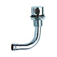 Fuel Breather Vent 90deg - Chrome Plated Brass