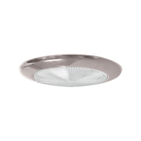 Slimline 16 LED Red/White Cabin Light Stainless Steel Rim 12V