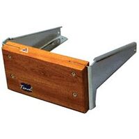 Outboard Motor Bracket S/S - Low Horizontal Mount