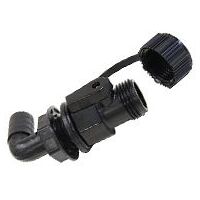 Washdown Connection Fitting Plastic 90 Degree