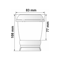 Solar Powered All-Round White Marine Light