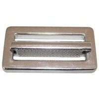 Stainless Steel Webbing Buckle with Sliding Bar