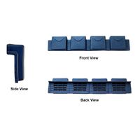 Fender Dock B70 Blue or White 800x140x40mm