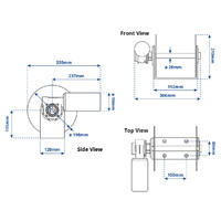 Viper Pro S Series Micro Drum Anchor Winch Bundle