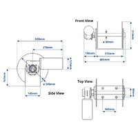 Viper Pro Series II Drum Anchor Winch Bundle