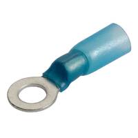 Narva Adhesive Heatshrink Ring Terminals Blue 4mm