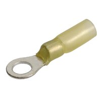 Narva Adhesive Heatshrink Ring Terminals Yellow 5-6mm