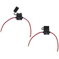 In-Line Fuse Holder with Water Resistant Cap