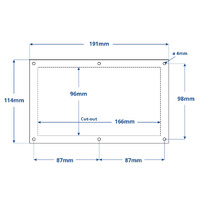 Water Resistant Aluminium Switch Panels