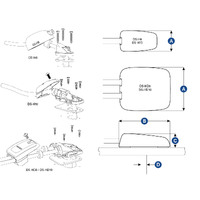 Scanstrut Watertight Horizontal Entry Cable Seals