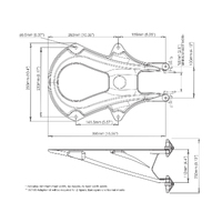 Scanstrut Radar Mast Mount SC20 White or Black