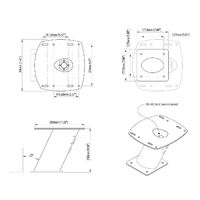 Scanstrut PowerTower Aluminium 250mm