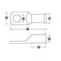 Marine Grade Tinned Copper Lugs