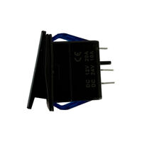 Aluminium Rocker Switch 12/24V