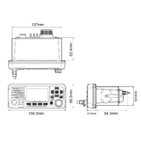 VHF Marine Radio Transceiver Compact IC-M330GE