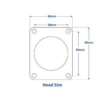 Stainless Steel Flush Mount Rod Holder - Straight or Angled Head