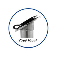 Rod Holders Heavy Duty 316-Grade Stainless Steel