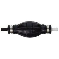X AUTOHAUX 8mm 5/16 Fuel Line Pump Hand Primer Bulb for Car Marine Boat Petrol Diesel Black Rubber 2pcs 
