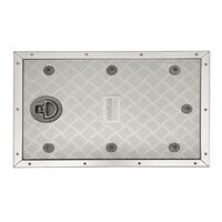 Bomar Access Hatch Aluminium Tread Plate