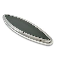 Bomar Gray Series Fixed Portlight Elliptical
