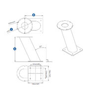 Scanstrut Aluminium Thermal Camera PowerTower