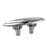 Flush Pull Up Cleats Polished Stainless Steel