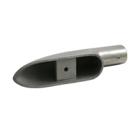 Rail Fitting End 316 Grade S/S 90deg