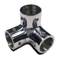 Rail Fitting 3-Way Elbow 316 Grade S/S
