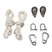 Swivelling Davits Stainless Steel Pair