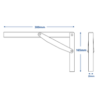 Folding Table Bracket