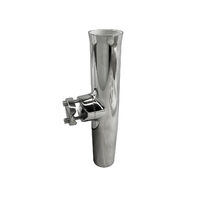 Rod Holder Stainless Steel Adjustable Rail Mount