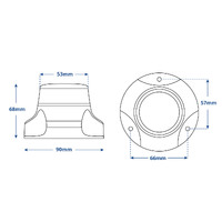 Hella Marine NaviLED 360 Pro All Round Navigation Lamps