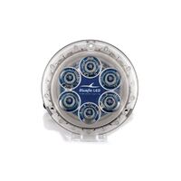 Bluefin LED Piranha P6 NITRO Single-Colour Underwater Boat Light Aluminium Base