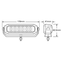 Narva LED Dual Colour White Red Deck Lights 9-33V