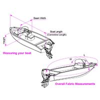 Oceansouth Runabout Boat Storage & Towing Cover