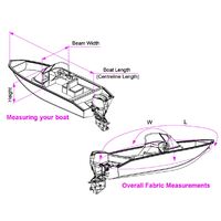 Oceansouth Bowrider Boat Storage & Towing Cover
