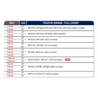Oceansouth Full Outboard Cover for Tohatsu