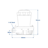Shurflo Bilge Pumps High Flow 1500 - 2000 GPH