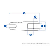 Kong Anchor Swivel Connectors Stainless Steel