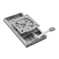 Heavy Duty Seat Slide & Swivel - Aluminium