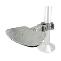 Pedestal Footrest with Checker Plate