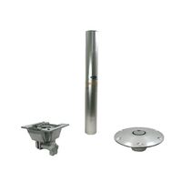 Plug-In Seat Pedestal with Swivel Top