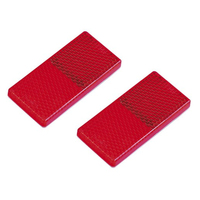 Roadvision Self Adhesive Reflector Red 65x30mm